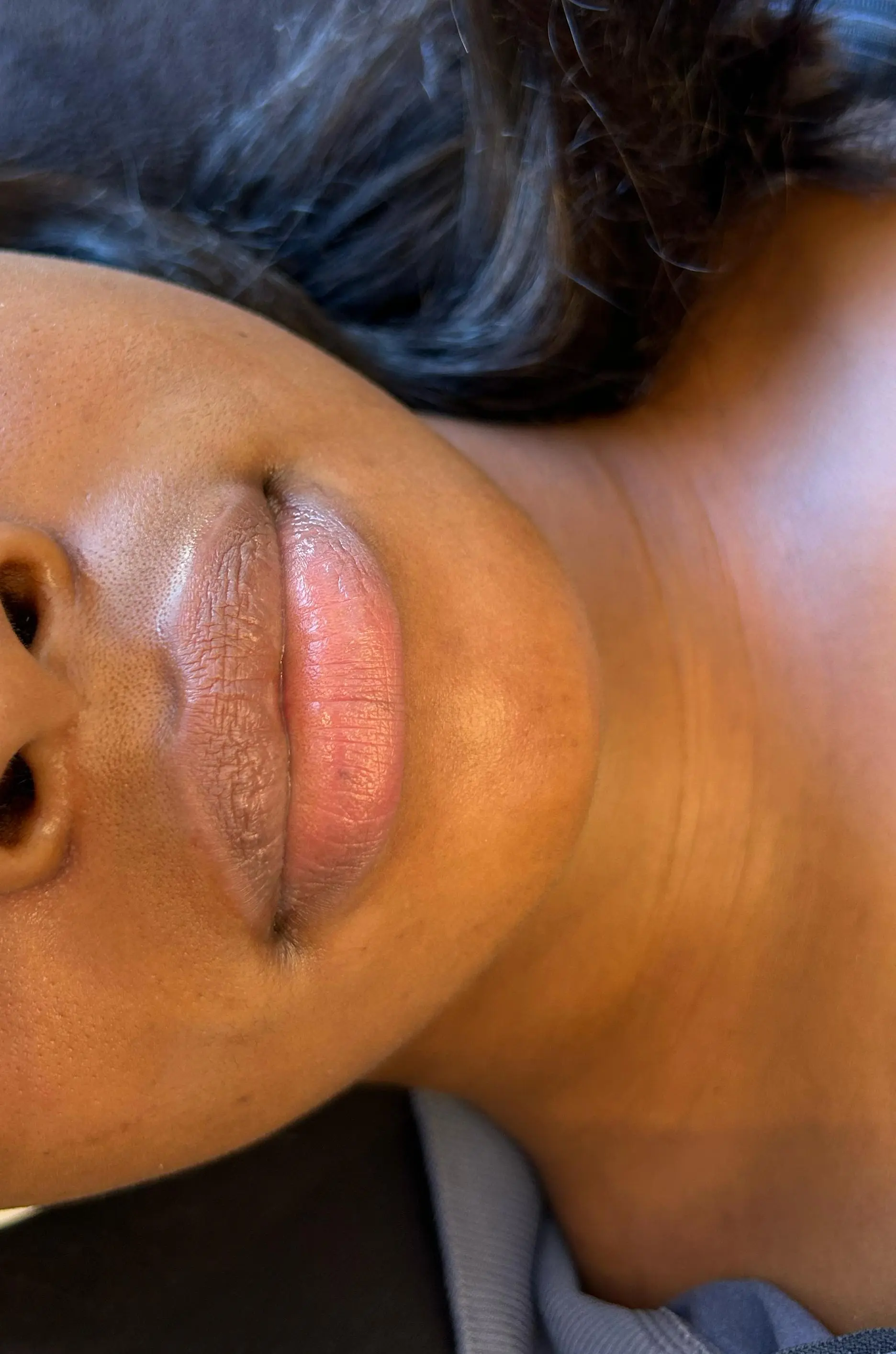 Before Semi-Permanent Lip Blush